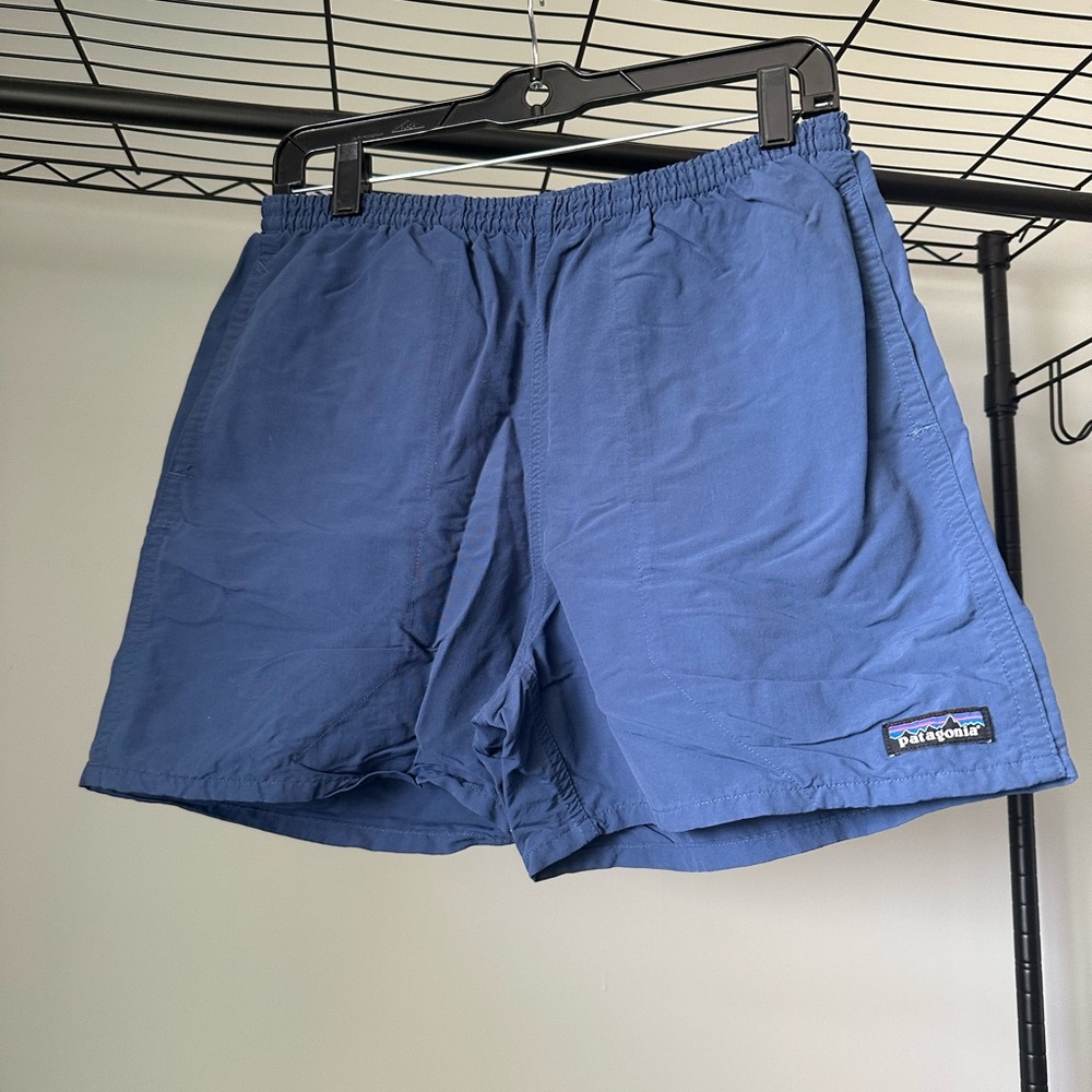 Patagonia Navy 5” Baggies